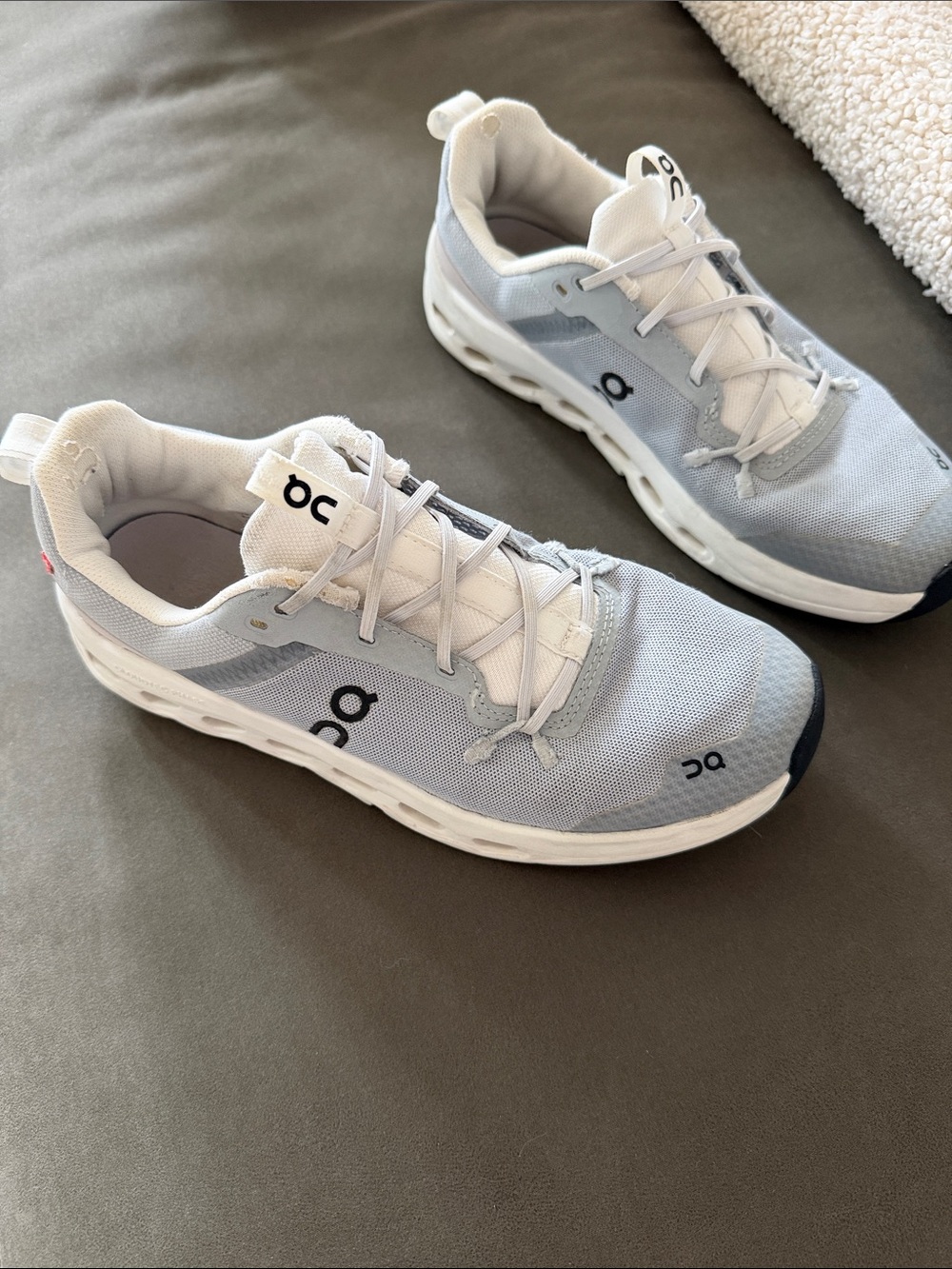 On Running Cloudnova Sneakers in Gray and White